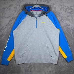 Tommy Hilfiger NFL Los Angeles Chargers 1/4 Zip Hoodie XXL